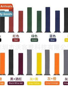 适用Apple magnetic loopback silicone watch band apple watch8