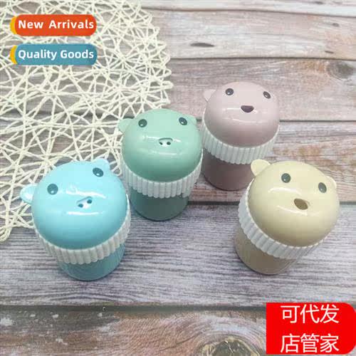 Plastic carto toothpick box creative an bear toothpick jar s