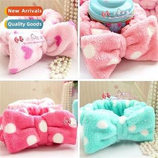 End Hairb Mask Velvet Headb Apply Butterfly Face Coral Wash