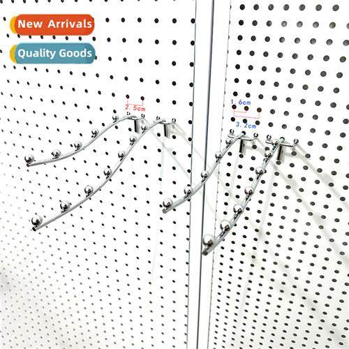 Metal Triangle Hole Plate Hooks wh Bead Hole Plate Hooks Clo