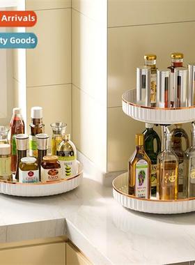 Kchen rotating spice rack cdiment box corner special oil, sa