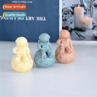 Aroma Candle Silice Mould Plaster Ornament Making Astraut Si