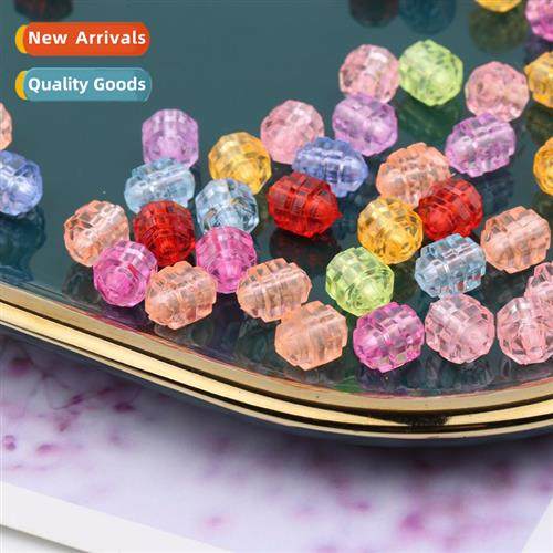 diy hmade beading materials weaving beads loose beads transp