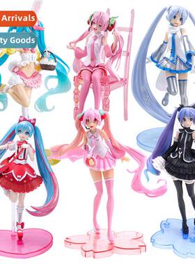 Hatsune Miku hmade sakura rabb snow Hatsune cute girl heart