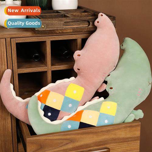 Creative Rubiks Cube Crocodile Pillow Plush Toy Doll Festiva