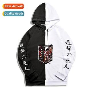 2021 New Attack   Giants Sweatshirt Wings  dom Spliced Hoodi