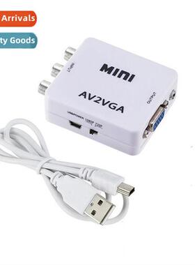 AV to VGA AV to VGA Cverter Video Cverter AV2VGA Cversi Cabl