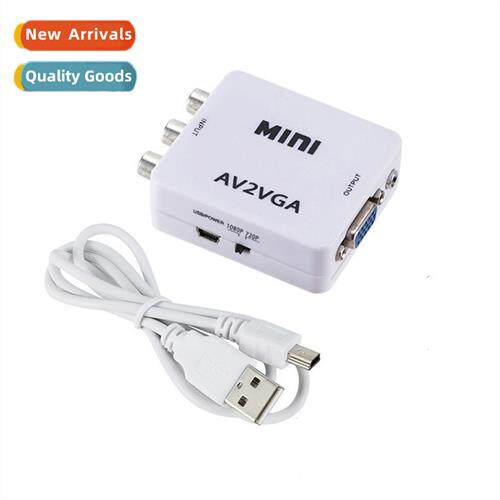 AV to VGA AV to VGA Cverter Video Cverter AV2VGA Cversi Cabl
