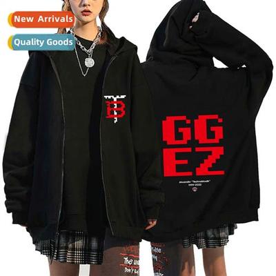 2022 new pig god technoblade print mens  womens zipper hoode
