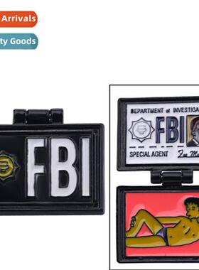 FBL film and televisi Simps reversible lapel pin comedy char