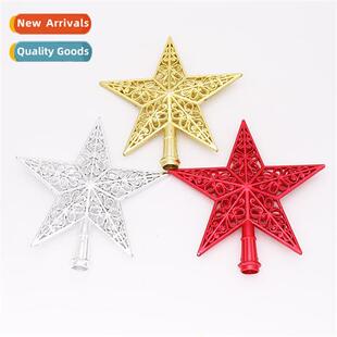 New Christmas e top decoratis 20cm Christmas e top star thre