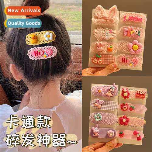 Childrens bow bangs paste  accessories back   head broken  a