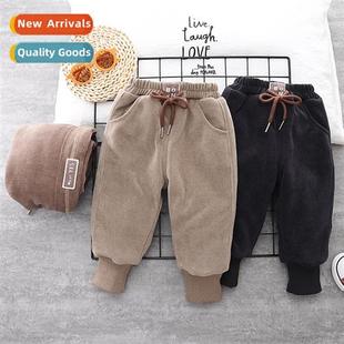 fall winter sweatpants padded loose pants boy Boys baby