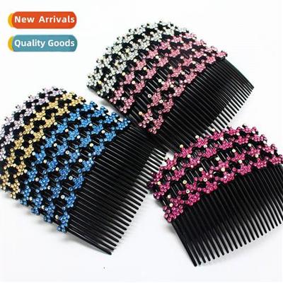 New bridal jewelry diamd multi-tooth  comb headdress insert
