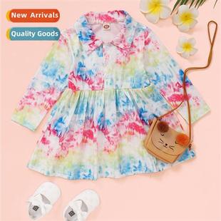 middle Autumn tie children young new 2021 Spring Girls