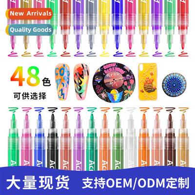 0.7mm Acrylic Marker 100 Colors Set Water-based Paint Refill