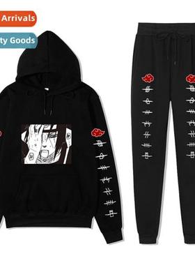 Naruto Naruto Uchiha Weasel Printed Padded Hooded Sweatshirt