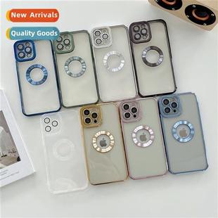 Eye Plating 适用Apple Soft Pupil Transparent iPh 15ProMax