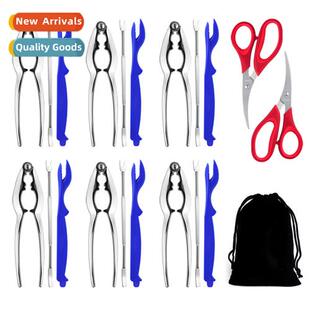 Crab eating tool set kchen utensils stainless steel househol