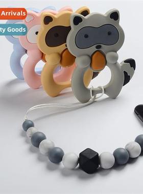 Baby Teer Teething  Racco N-Toxic Silice Gnawable Baby Bes