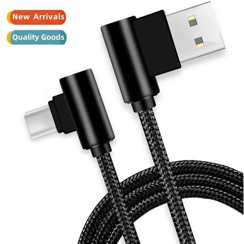 Nylon solid color braided 90° double elbow injection molded