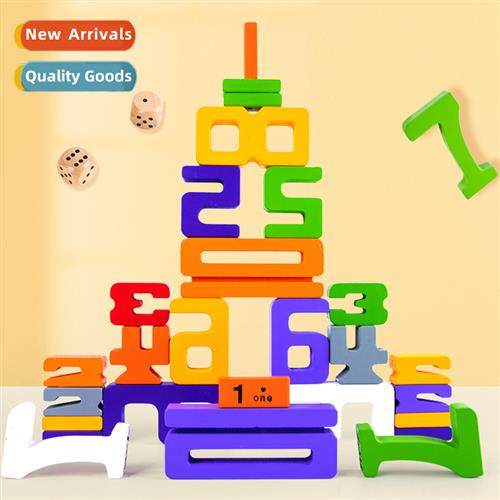 Childrens wooden early educati math enlightenment digal cogn