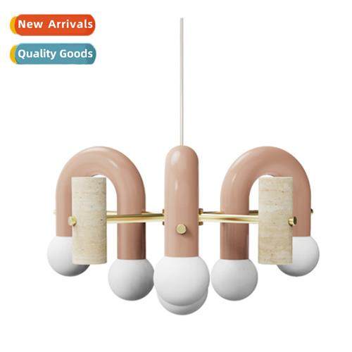 Designer  room macar U-shaped chelier bedroom simple persaly