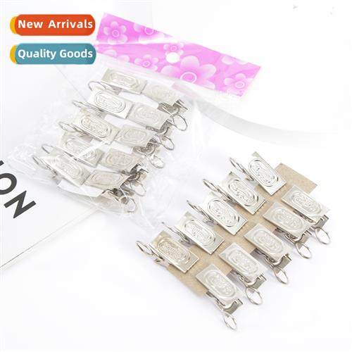 Home Metal Ir Stainless Steel Color Curtain Clips Curtain Ac