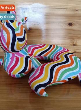 Unicorn u-shaped pillow carto memory foam neck pillow studen