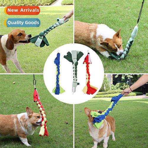 Pet Dog Toys Teething Cott Rope Be Resistant Braided Knot Ch