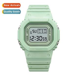 green simple matcha ladies unicor Korean watch versi