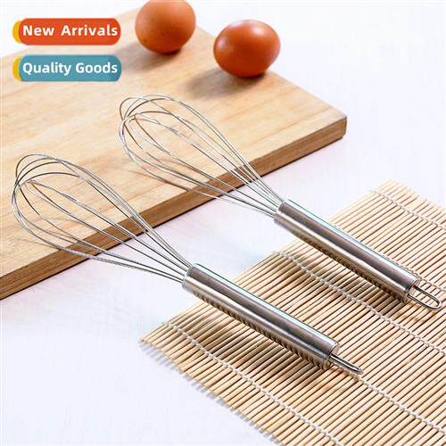 Kchen stainless steel h whisk whisk egg whisk stick cream mi