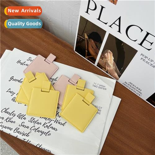 Korea ins gentle lear carry- mirror texture portable mini  s