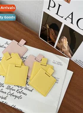 Korea ins gentle lear carry- mirror texture portable mini  s