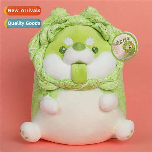 Genuine Sao doodle cabbage dog doll plush toy doll pillow do