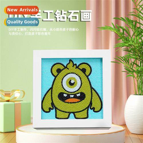 Genius bear cute carto animal series wh frame hmade DIY diam