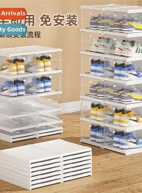 Inati-free One- Shoe Organizer Flip-top Shoe Organizer Plast