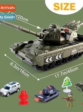 New multifunctial alloy tanks can be stowed deformati milary