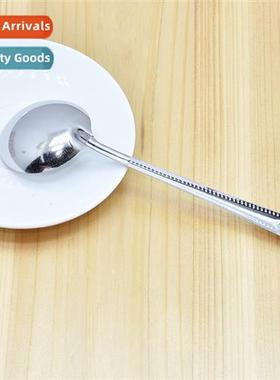 Round head grease spo stainless steel kchen tableware soup s