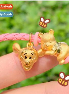 3D Craft Tigger Bracelet Women S Gold Ancient Plated 24k Rea