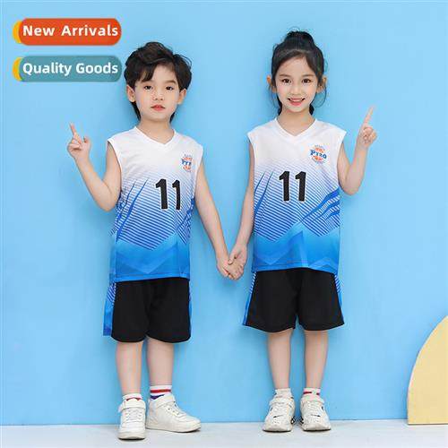 Summer Boys Basketball Jerseys Sets Childrens Quick Dry Spor
