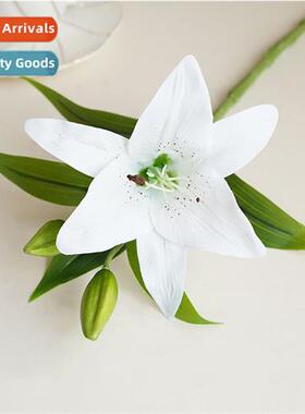 Simulati flowers fake flowers lilies light luxury high-end f