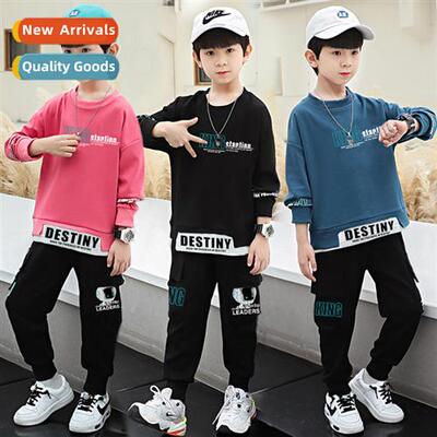 Autumn new children astraut sweater sweatpants su small and