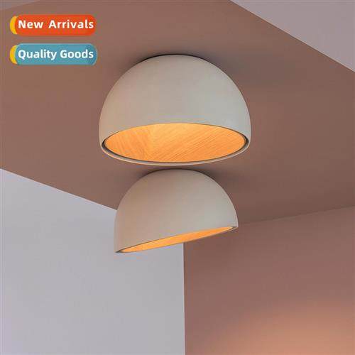 Scinavian Simple Round Bedroom Ceiling Light Flush Beveled C