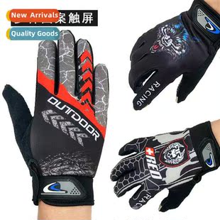 Gloves riding racing breathable n-slip touch screen gloves i