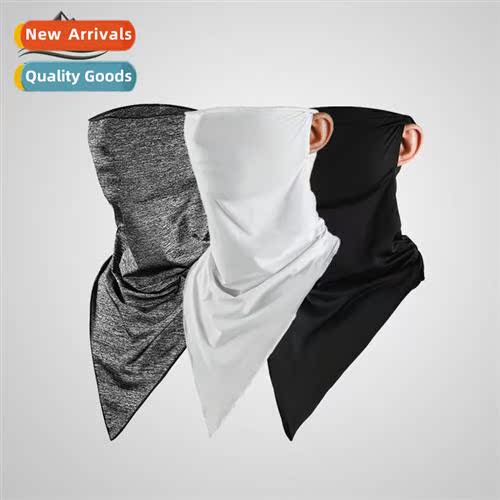 Summer sunscreen cycling mask ice silk tricot cycling outdoo