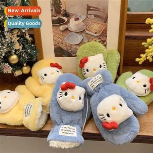 Cat Gloves Cycling Color Windpro Thickened Cute New 2023