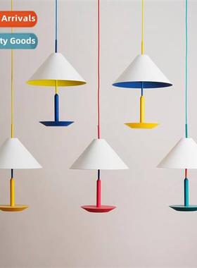 Scinavian modern simple creative macar bucket hat lamps  lan