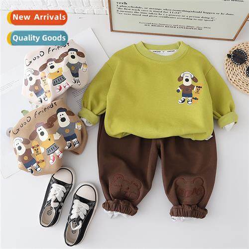 Boys fall su su 2023 new small children baby spring  fall lg