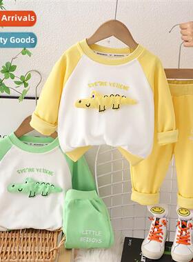 Boys spring  fall su childrens fall  carto two- baby fashiab